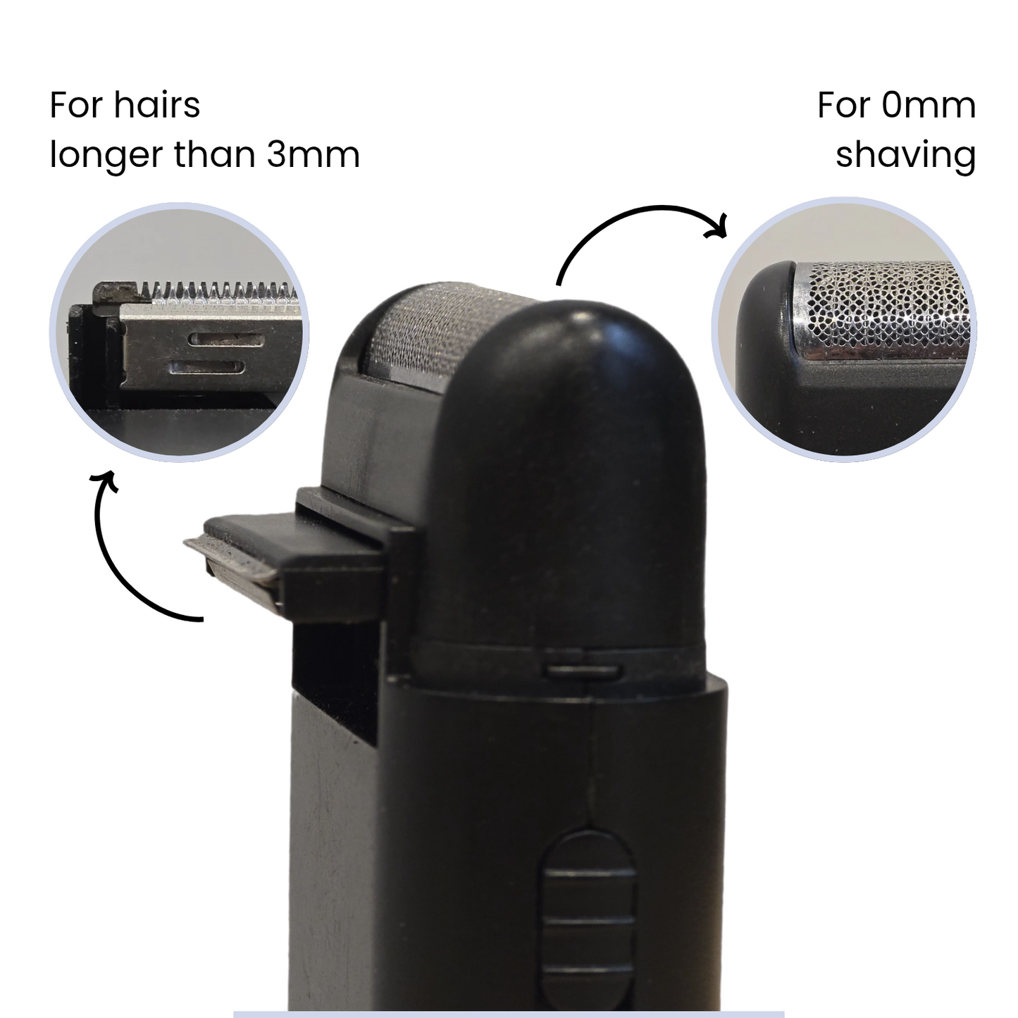 Beard Eraser - The 0mm Pocket Shaver