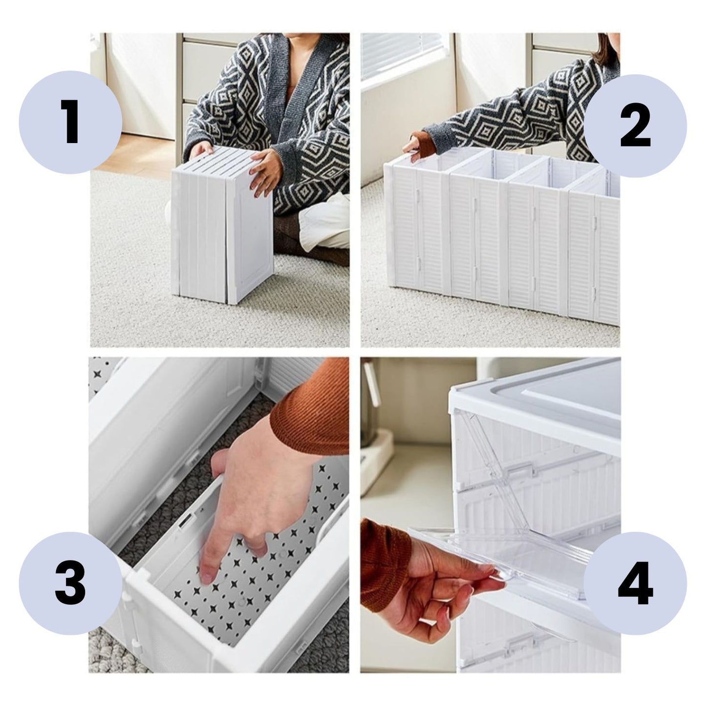 5 Combo MicroFinds' Shoe Organiser