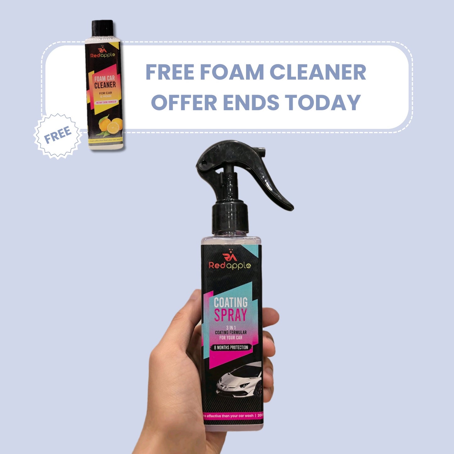 MicroFinds x RA Coating Spray (FREE Foam)