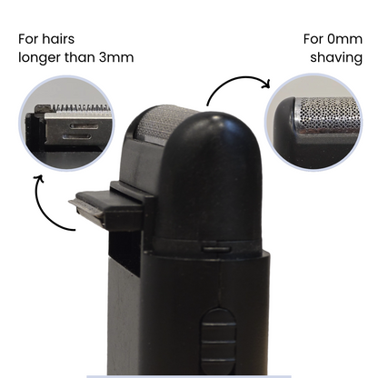 Beard Eraser - The 0mm Pocket Shaver